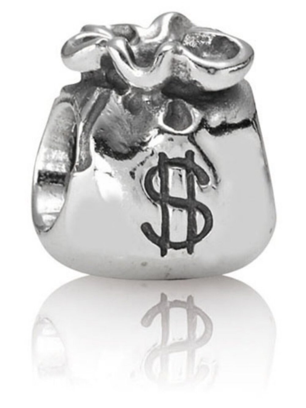 PANDORA Retired Money Bag Charm
